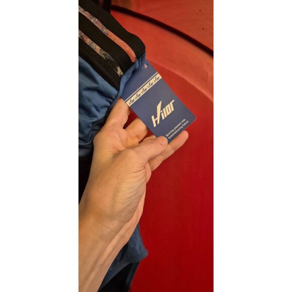 NWT Hilor Size L 10 12 Sexy Criss Cross Straps Bathing Suit One Piece Full Cover - Picture 4 of 5